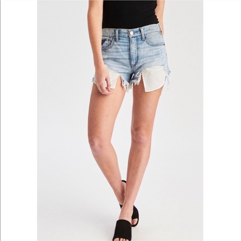 American Eagle Vintage High-Rise Festival Shorts
